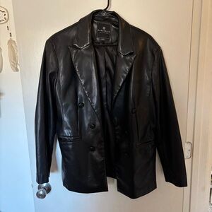 Bagatelle Black Pleather Jacket